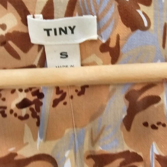 Anthropologie Tiny Womens Small‎ Valentina Long-Sleeve Printed Surplice Top NWT - Picture 4 of 13